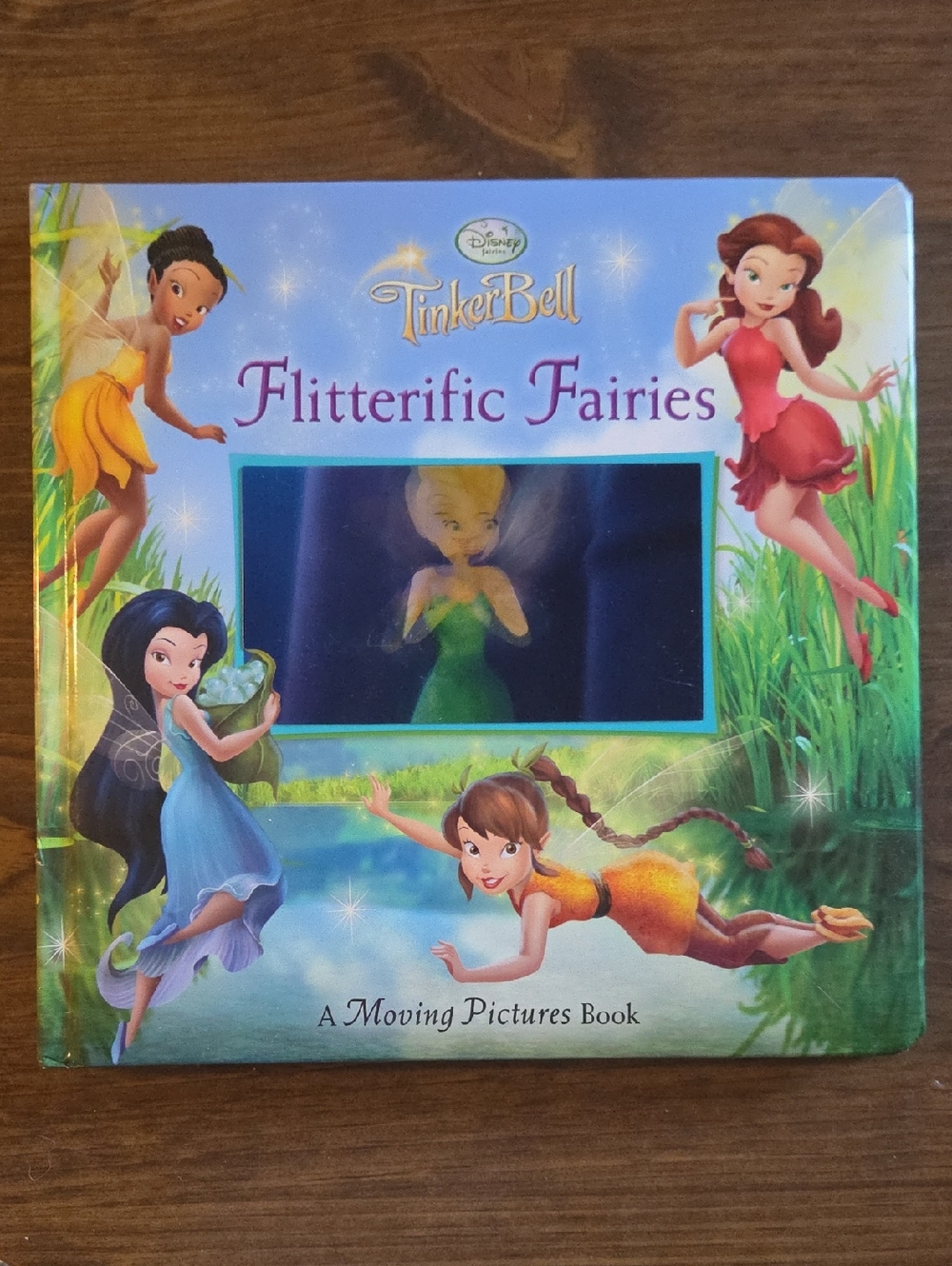 Tinkerbell Flitterific Fairies Moving Pictures Book